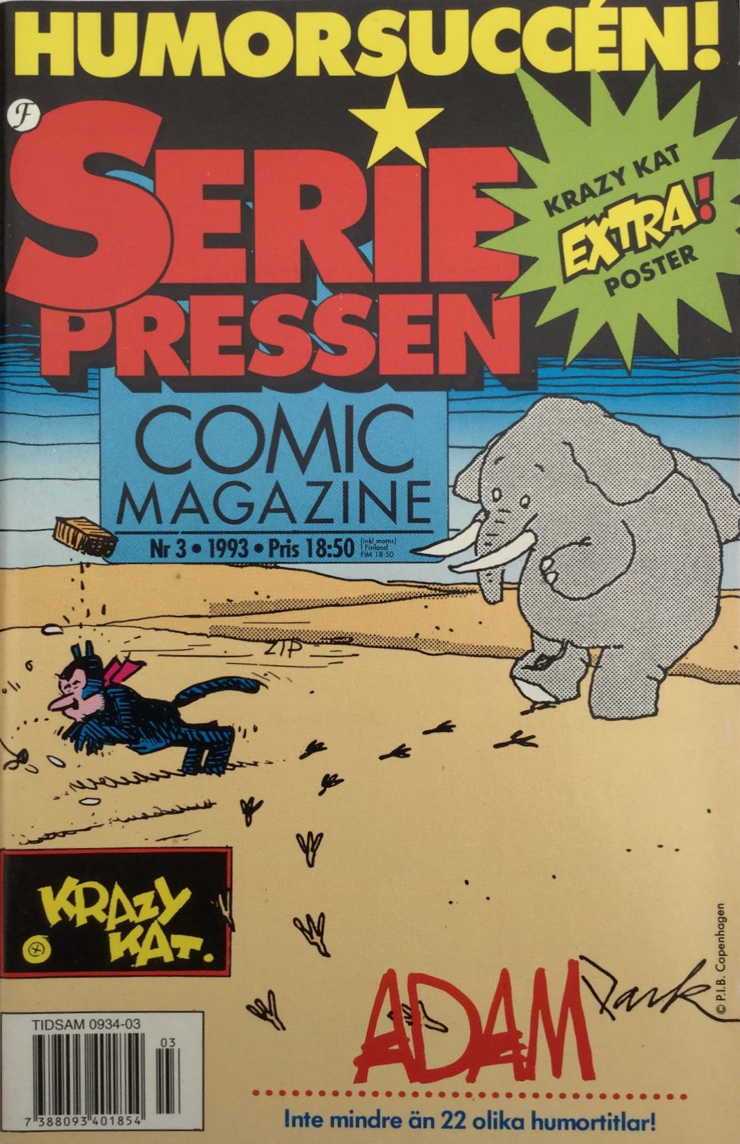 SeriePressen nr3, 1993 från Formatic Press 1993-94