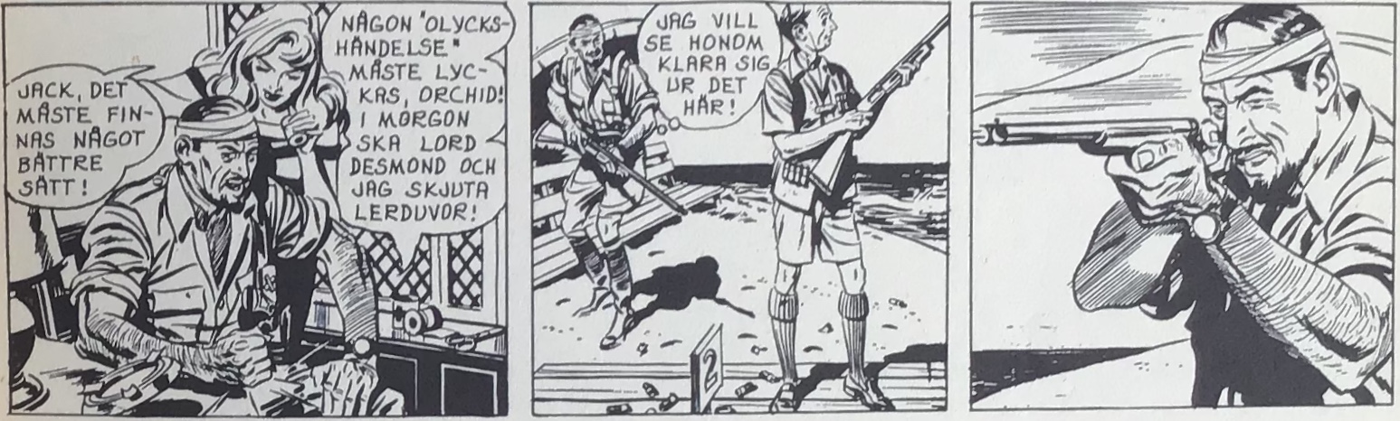 En stripp från 5 oktober 1962 ur Comics nr 2