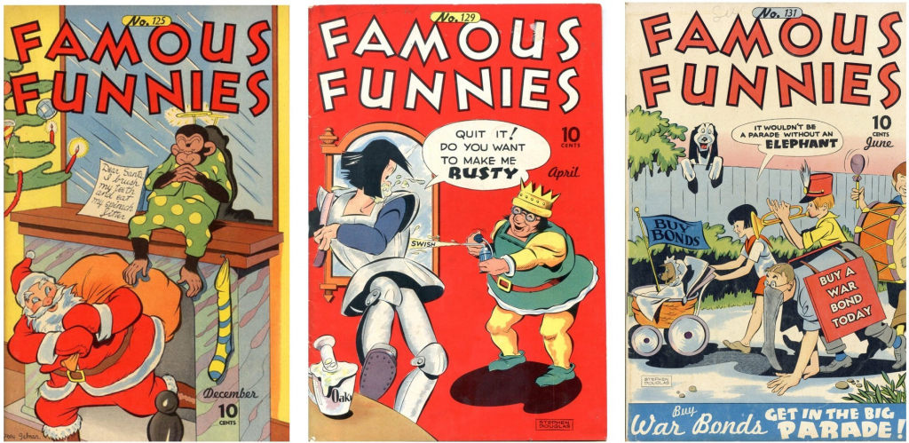 Famous Funnies var den första serietidningen i modern mening