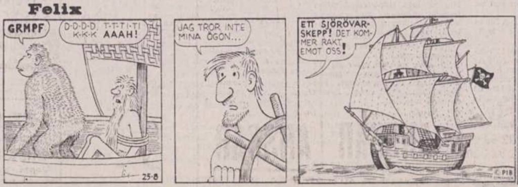 Felix ur Dagens Nyheter den 3 januari 1971. ©PIB