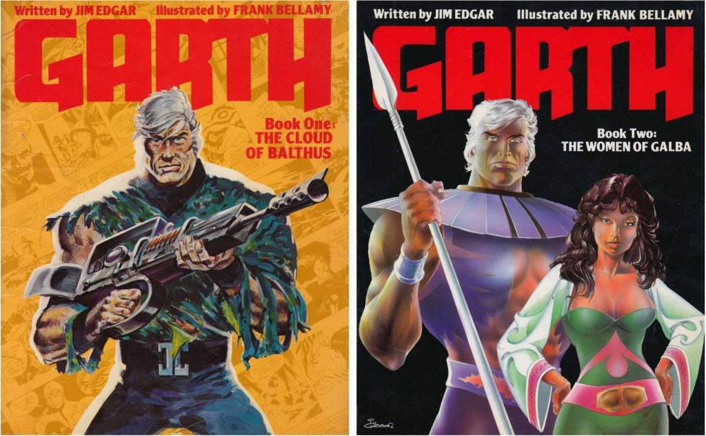 Omslag till Garth Book One och Two (1984-85). ©Titan