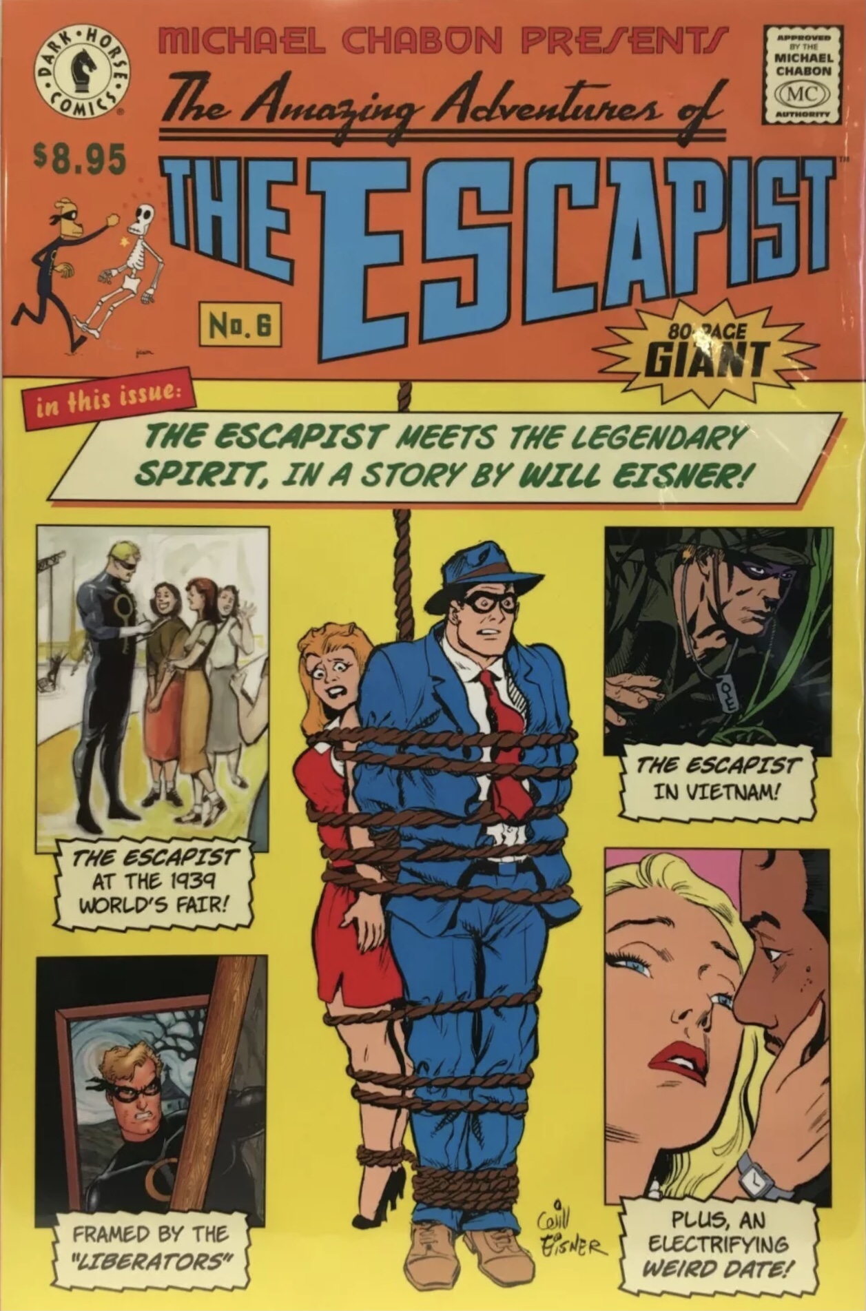 Omslag till The Amazing Adventures of the Escapist #6 (2005). © 
Dark Horse Comics