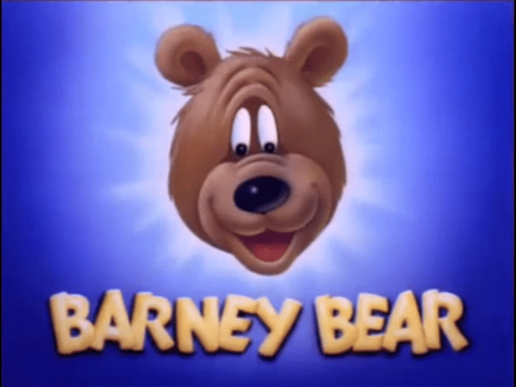 Logotypen som inledde Barney Bear-filmerna. ©MGM