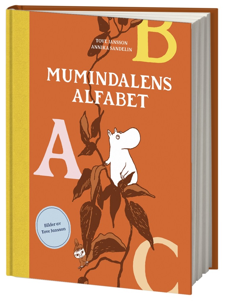 Omslag till bilderboken Mumindalens alfabet. ©Bonnier/Carlsen
