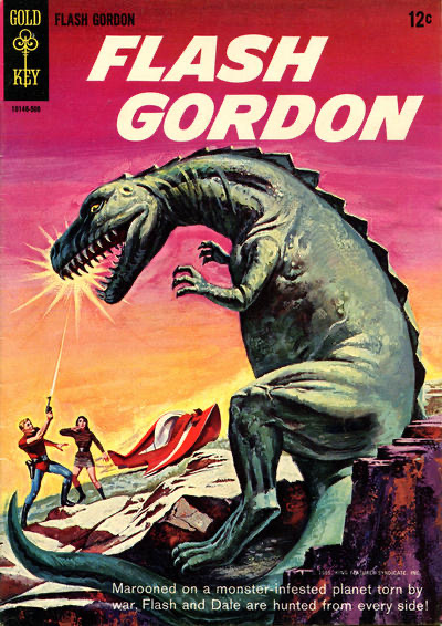 Omslag till Flash Gordon #1 (1965). ©Western