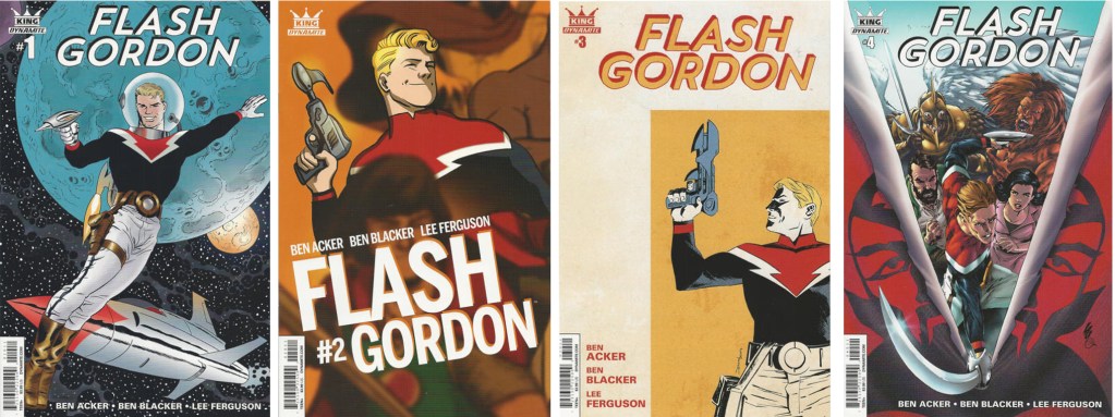 En omslagsversion till King: Flash Gordon (2015). ©Dynamite