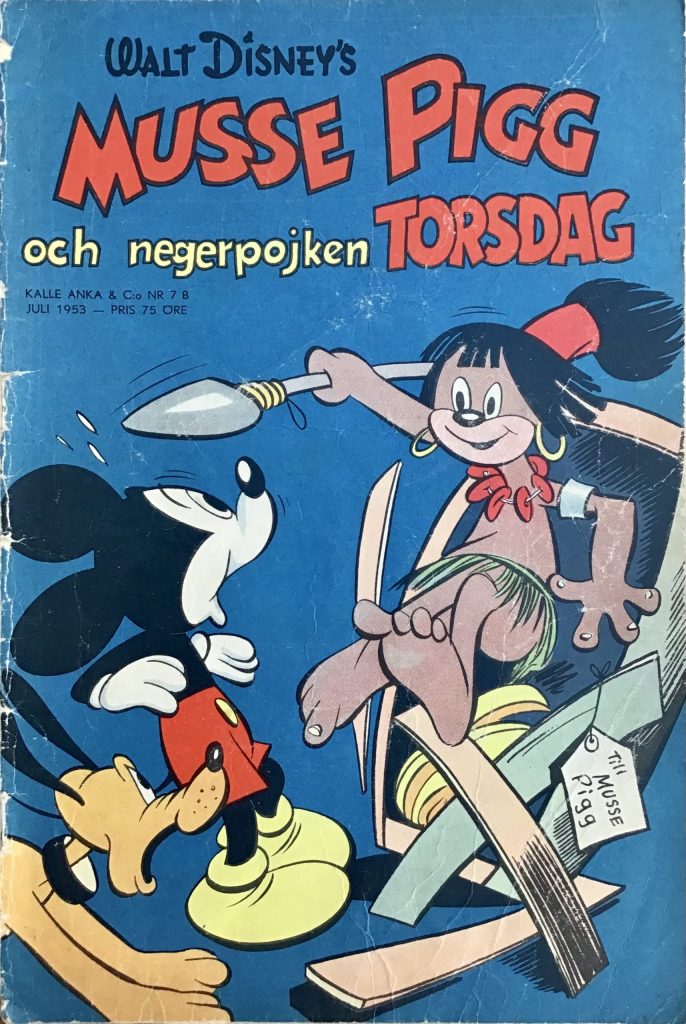 Omslag till Kalle Anka & C:o nr 7B, 1953. ©Richters/Disney