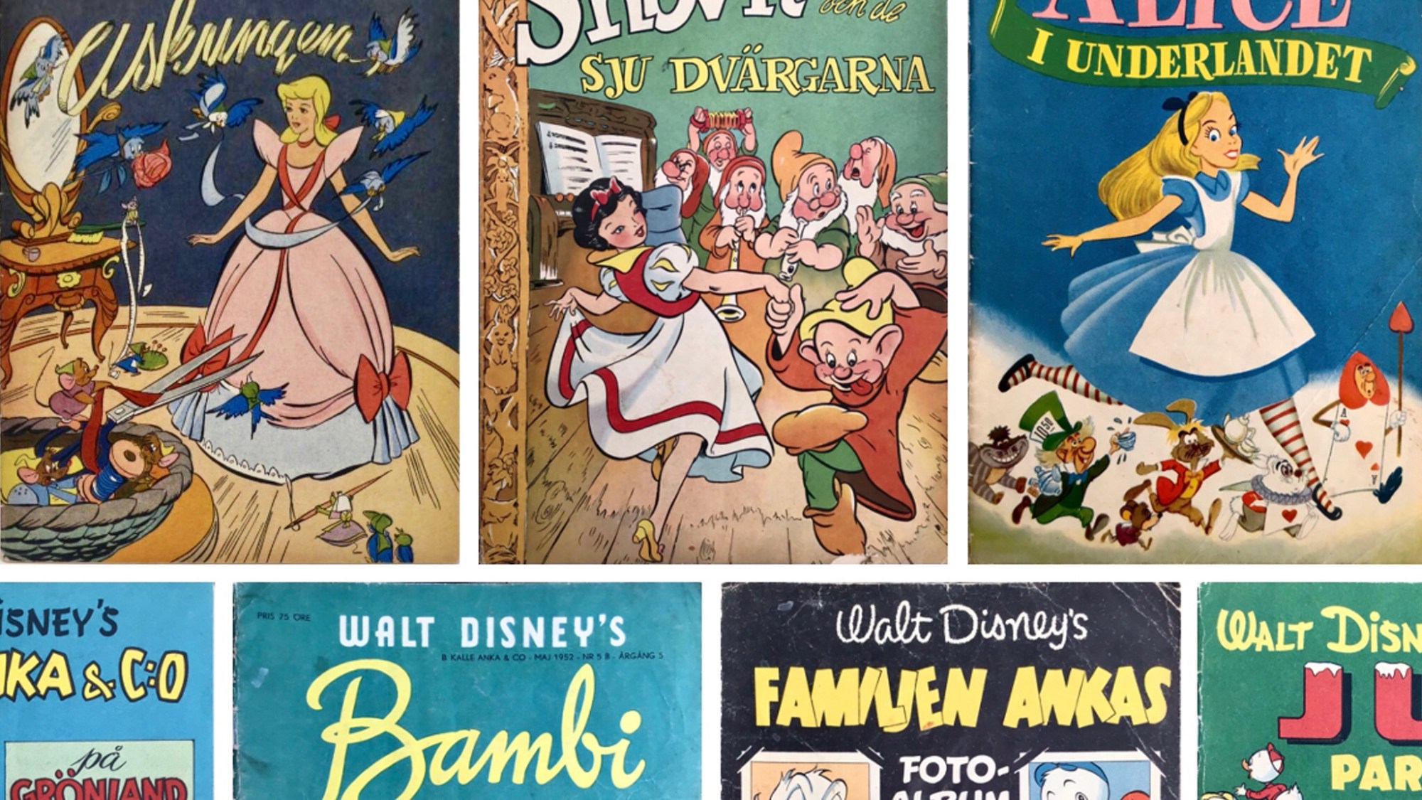Walt Disney’s serier 1950-52