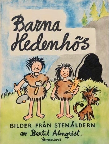 Ett album med Barna Hedenhös, från 1948. ©Bonniers