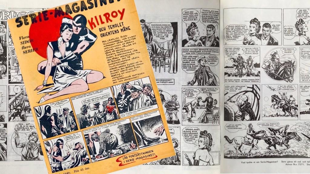 Seriemagasinet nr 1, 1948. ©Seriemagasinets förlag/Press&Publicity