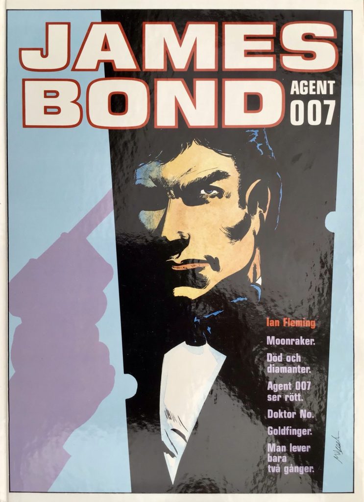 Omslag till samlingsvolymen James Bond. ©Alvglans
