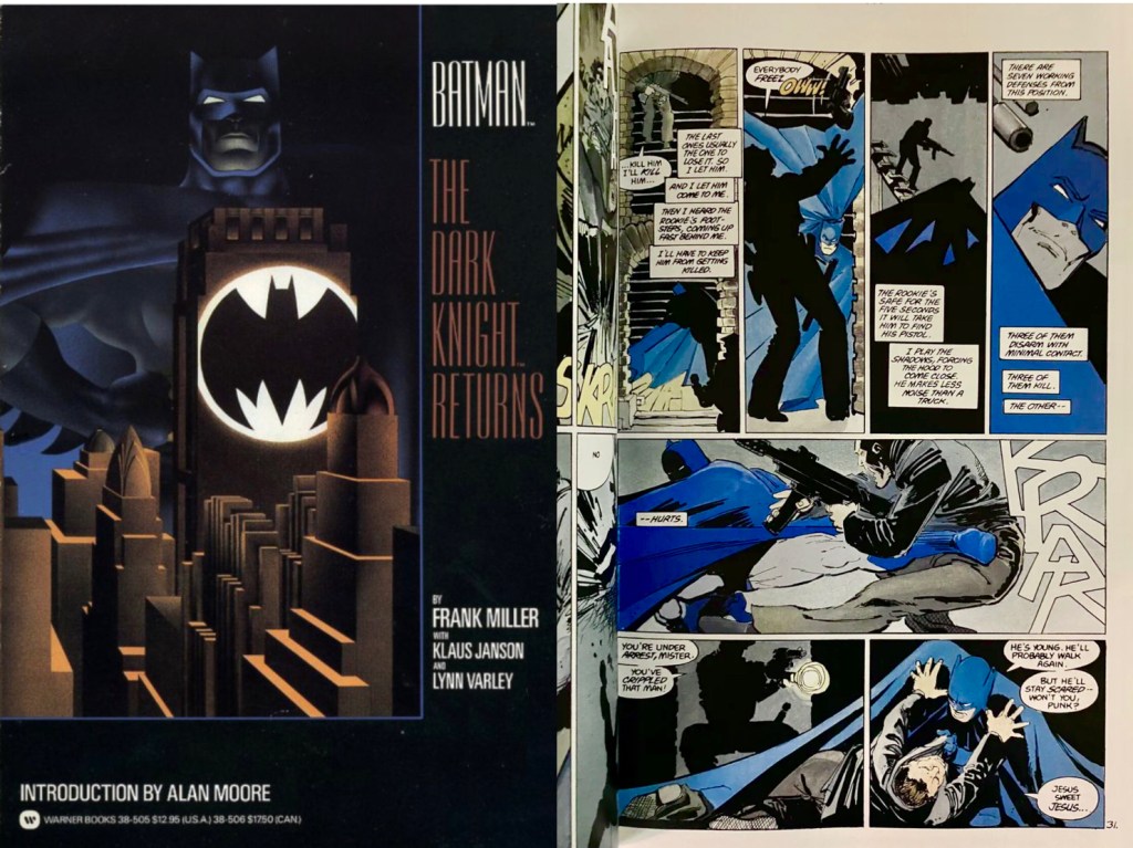 Omslag till samlingsvolymen Batman: The Dark Knight Returns (1986). ©Warner/DC