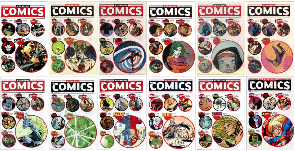Omslag till Wednesday Comics #1-12 (2009). ©DC Comics