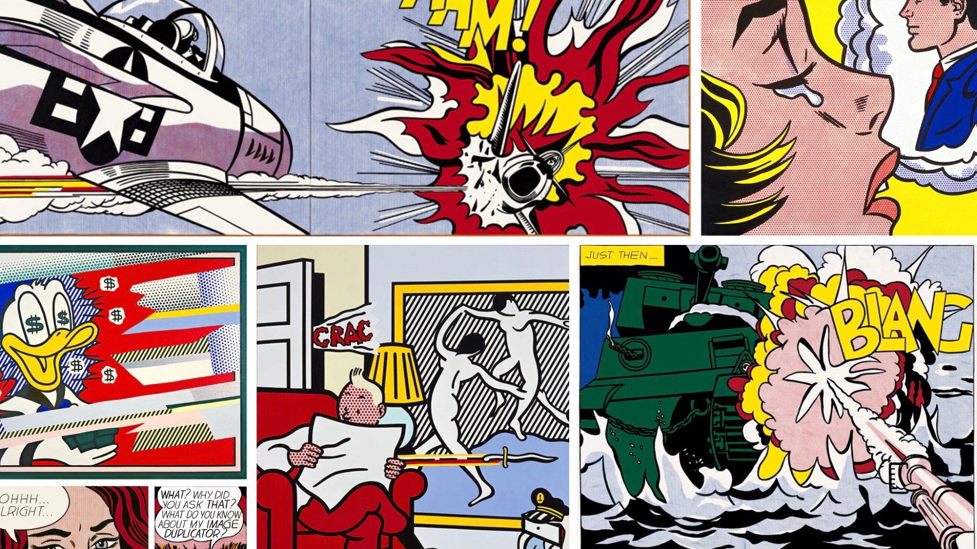 Roy Lichtenstein kopierade serietecknare