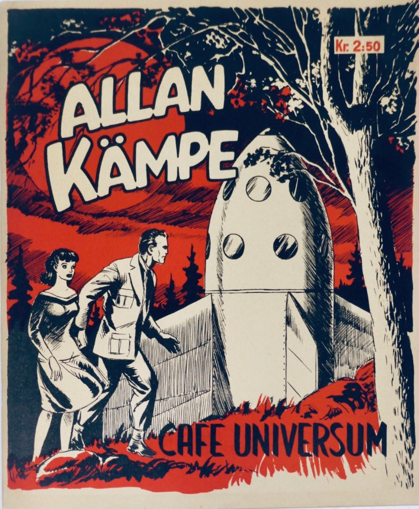 Omslag till Allan Kämpe julalbum 1951. ©Semitjov