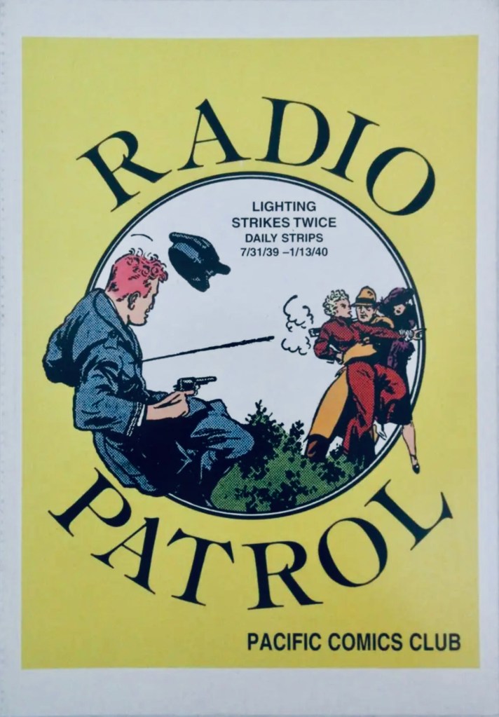 Omslag till Radio Patrol: Lightning Strikes Twice (2001). ©Pacific