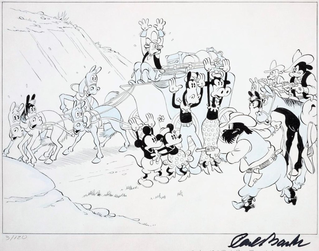En av Carls bidrag till Disney-studion på 1930-talet: