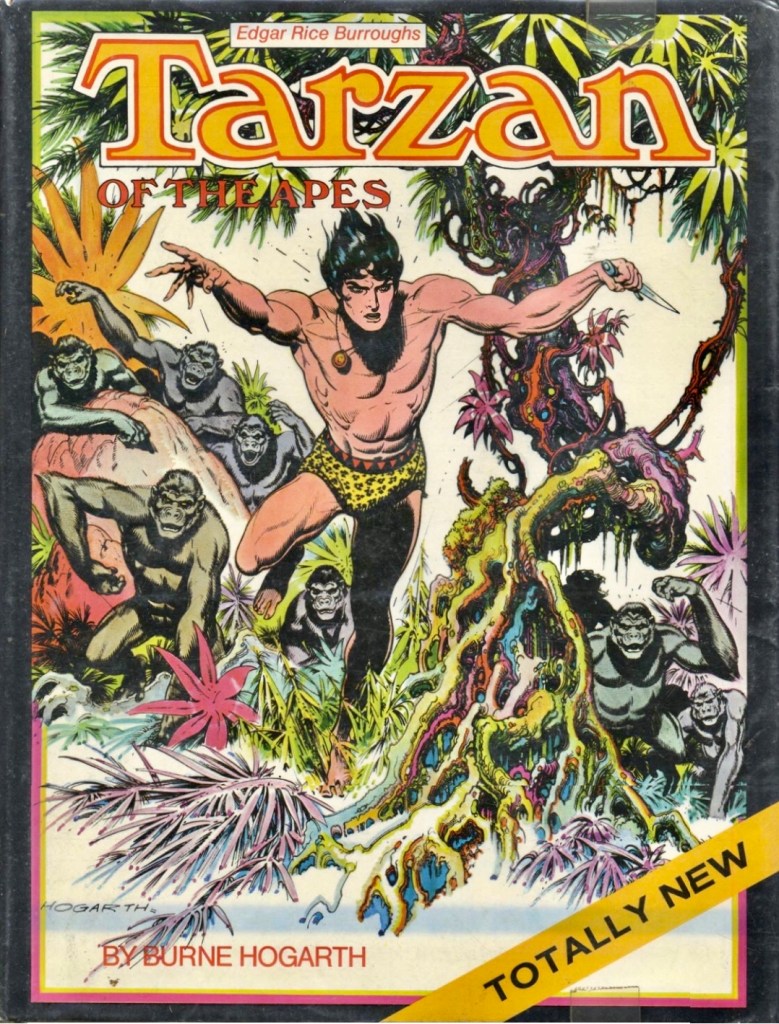 Omslag till ’Tarzan’of the Apes’ (1972). ©Watson-Guptill/ERB